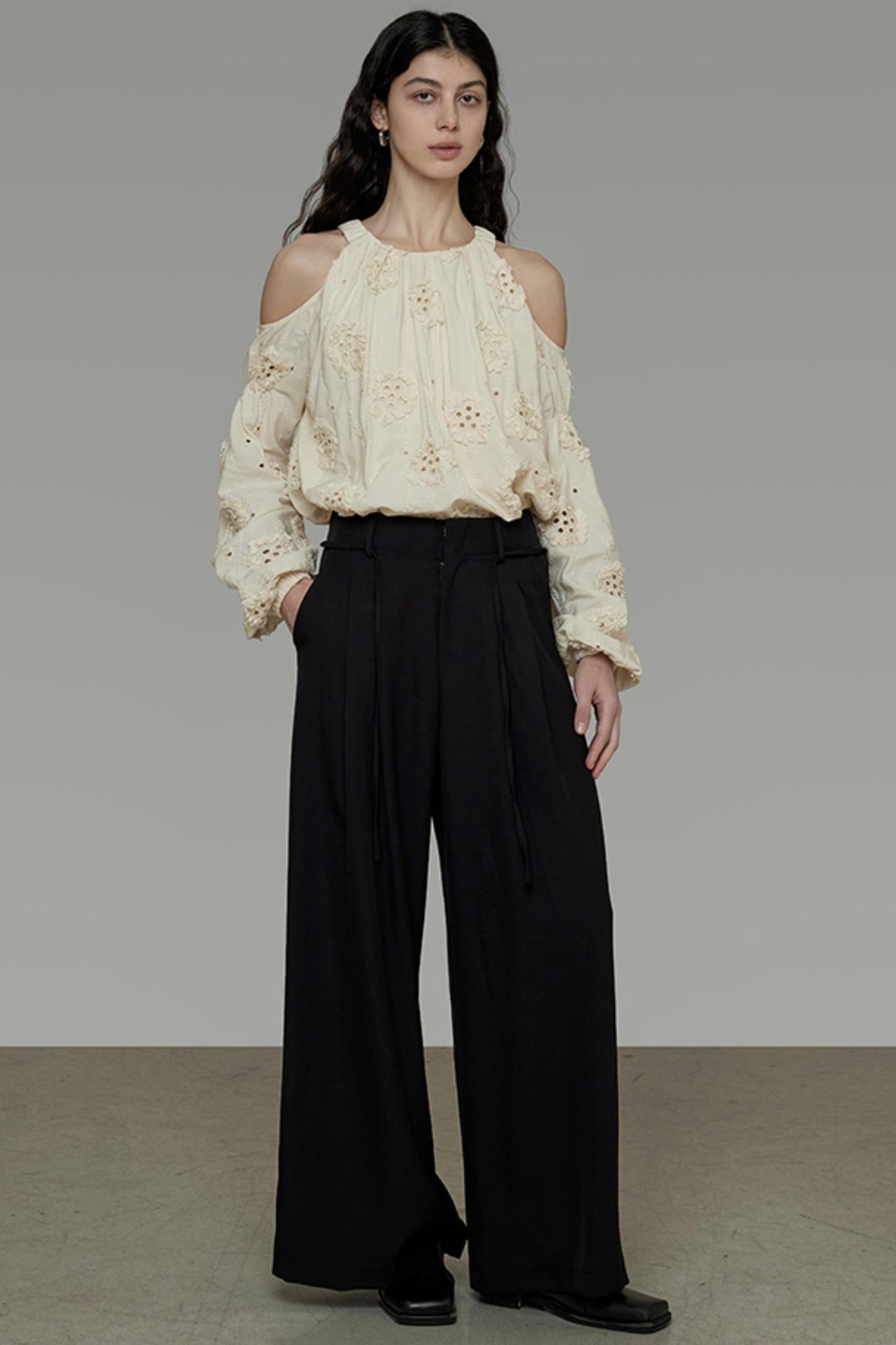 Natural Stitch Line Shirt