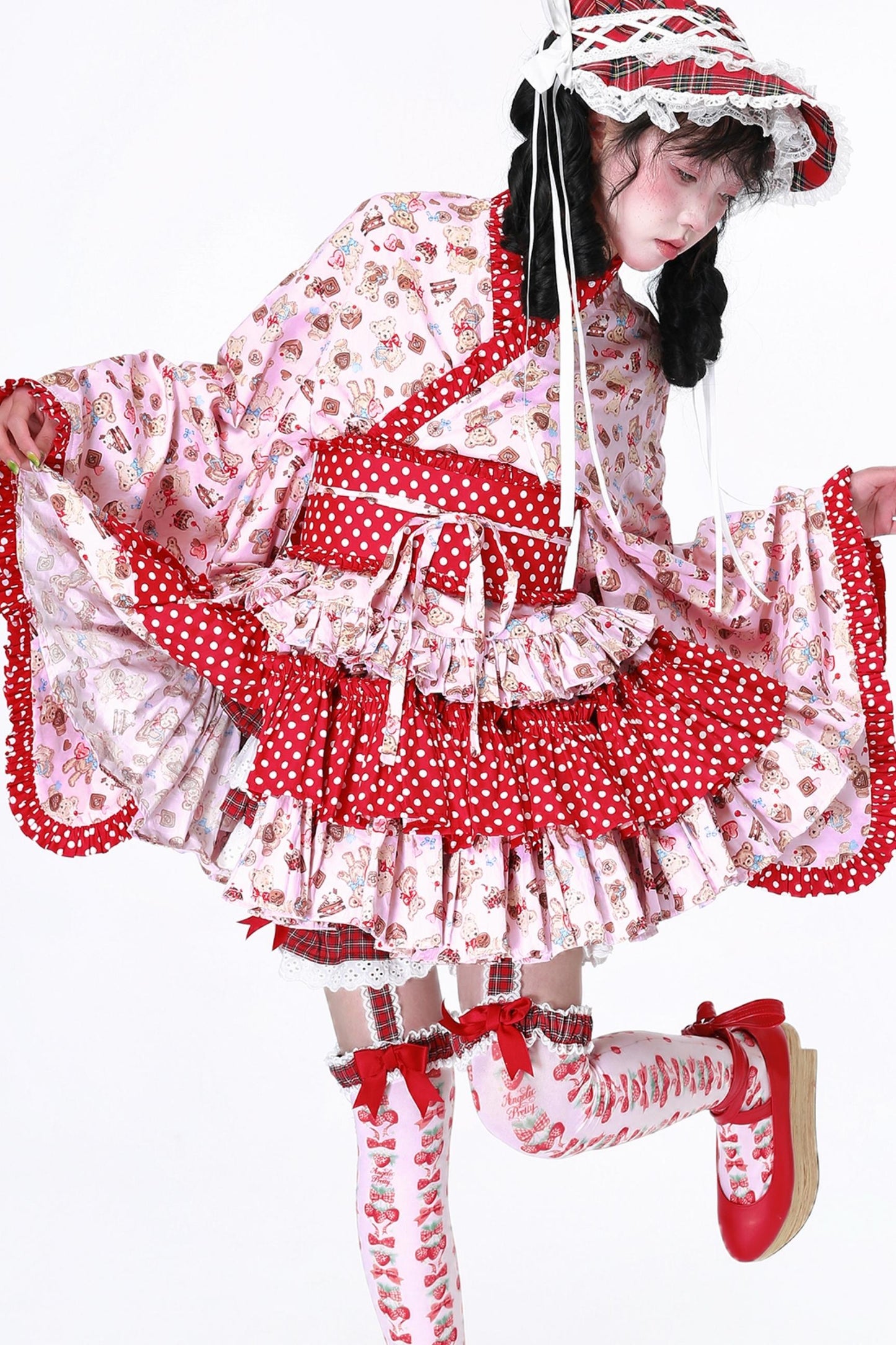 Childlike Lolita Kimono Skirt