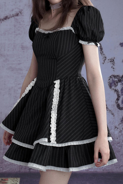 Sweet Lace Cake Dress