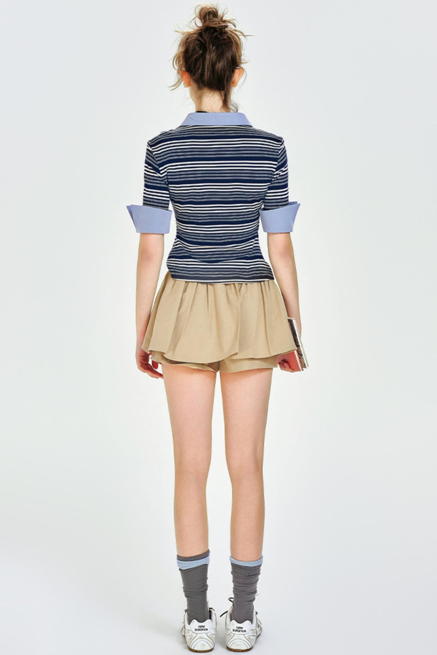 Color Clash Polo Tee