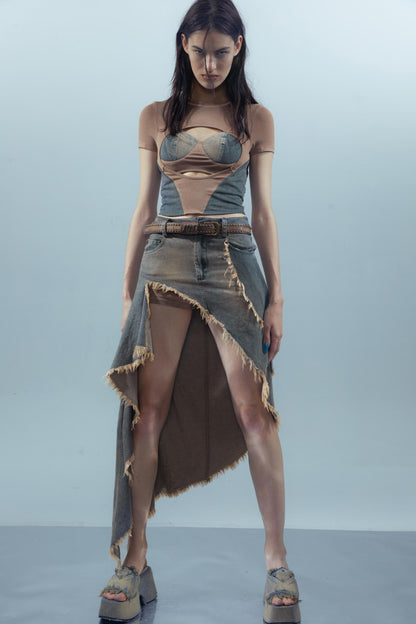 Fireworks Halter Skirt