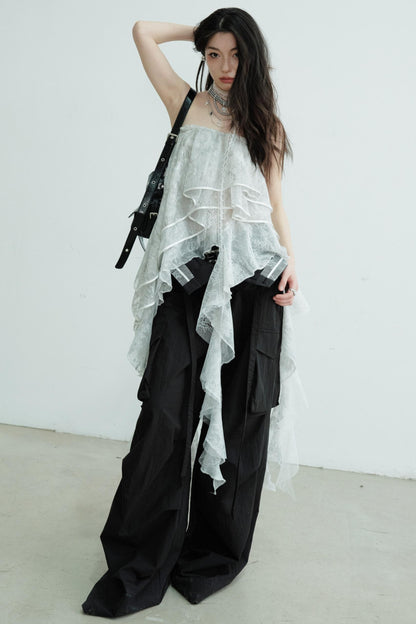 Romantic Tulle Bustier Top