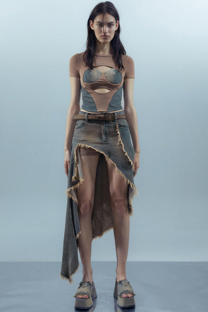 Fireworks Halter Skirt