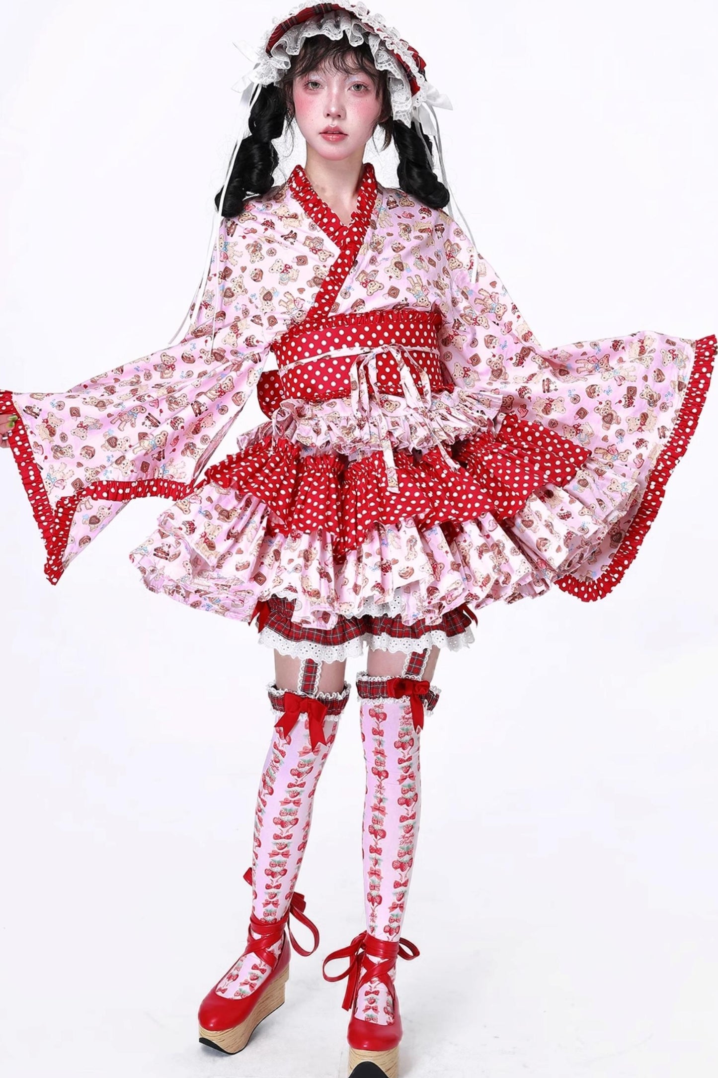 Childlike Lolita Kimono Skirt