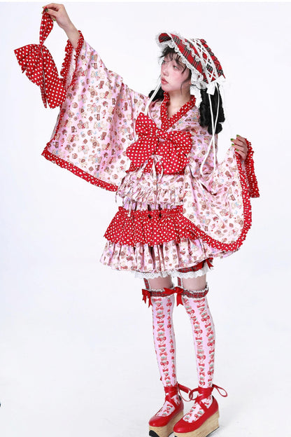 Retro Lolita Kimono Blouse