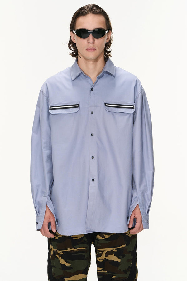 Ribbed Double Long Sleeve Shirt