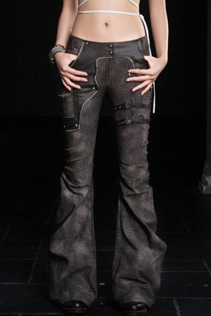 Vintage Alien Denim Trousers