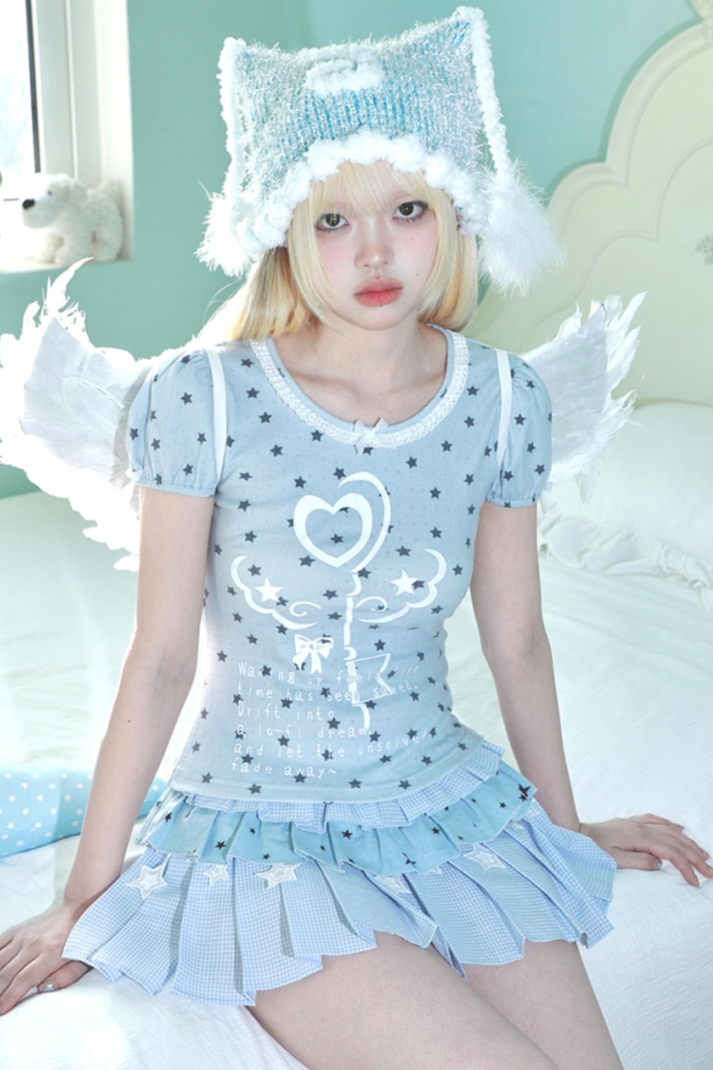 Blue Slim Magic T-Shirt