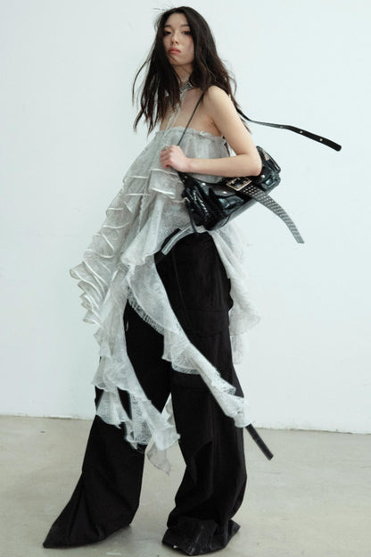 Romantic Tulle Bustier Top