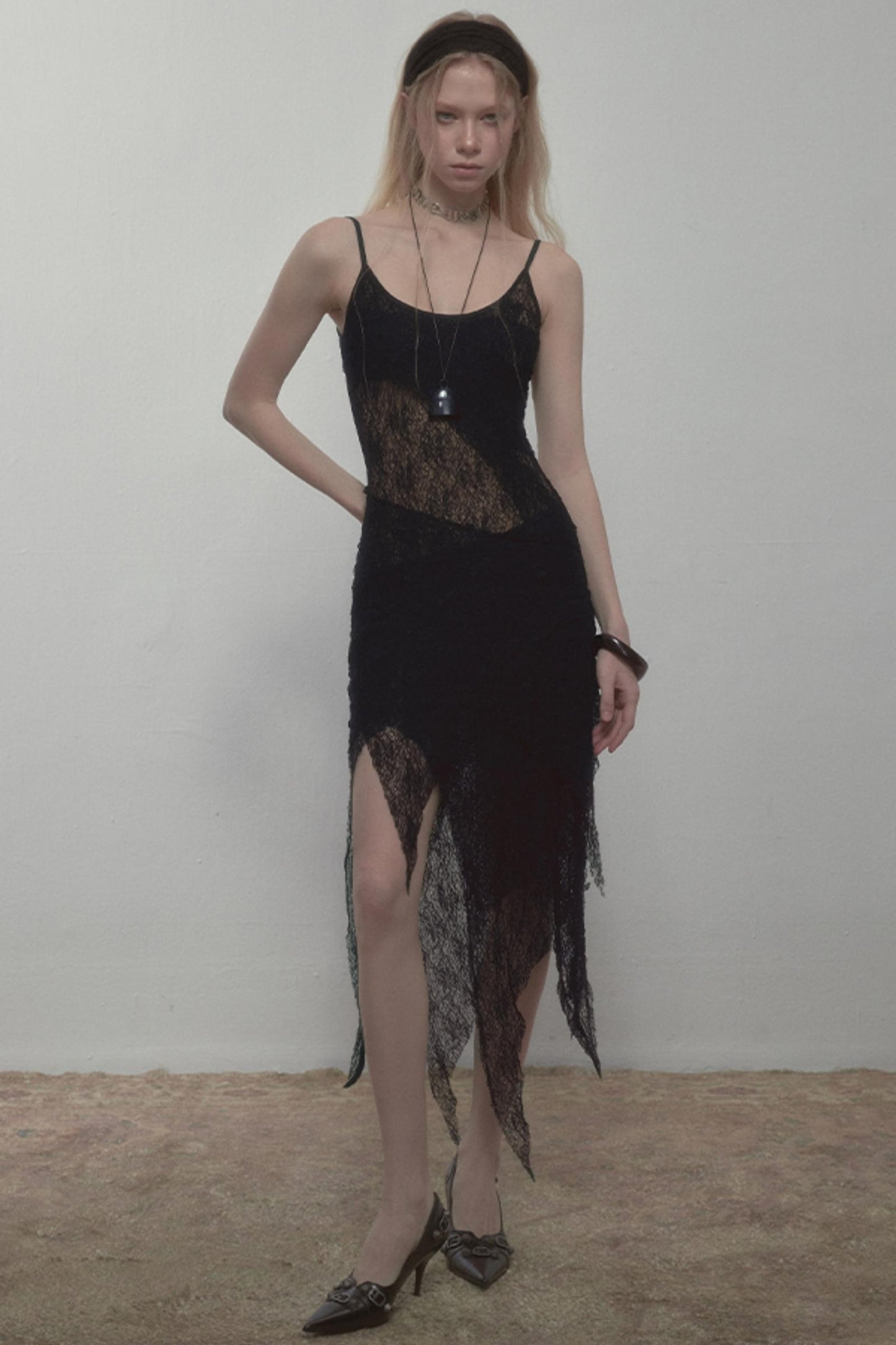 Summer Black Lace Dress