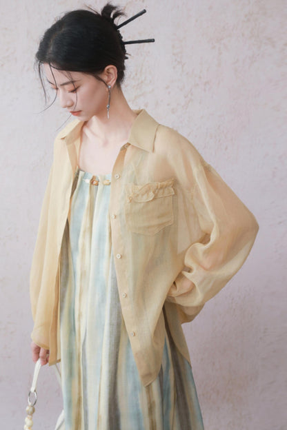 Morning Ruffled Sun Shirt