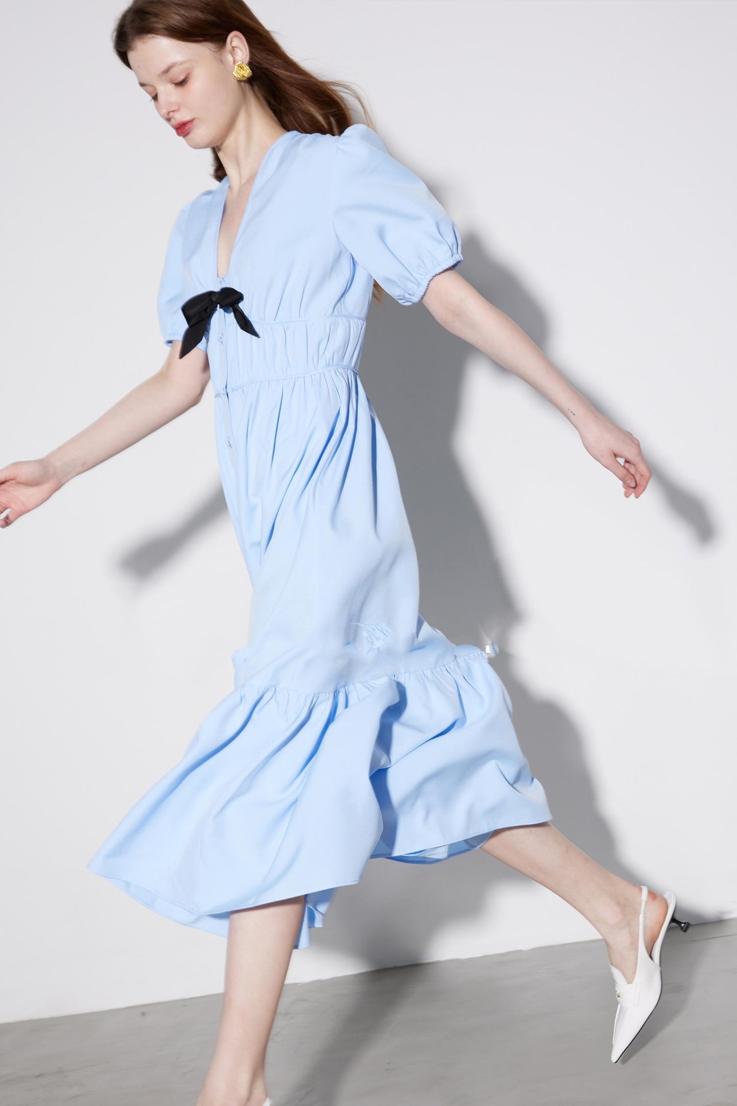 Bow Hem Summer Dress