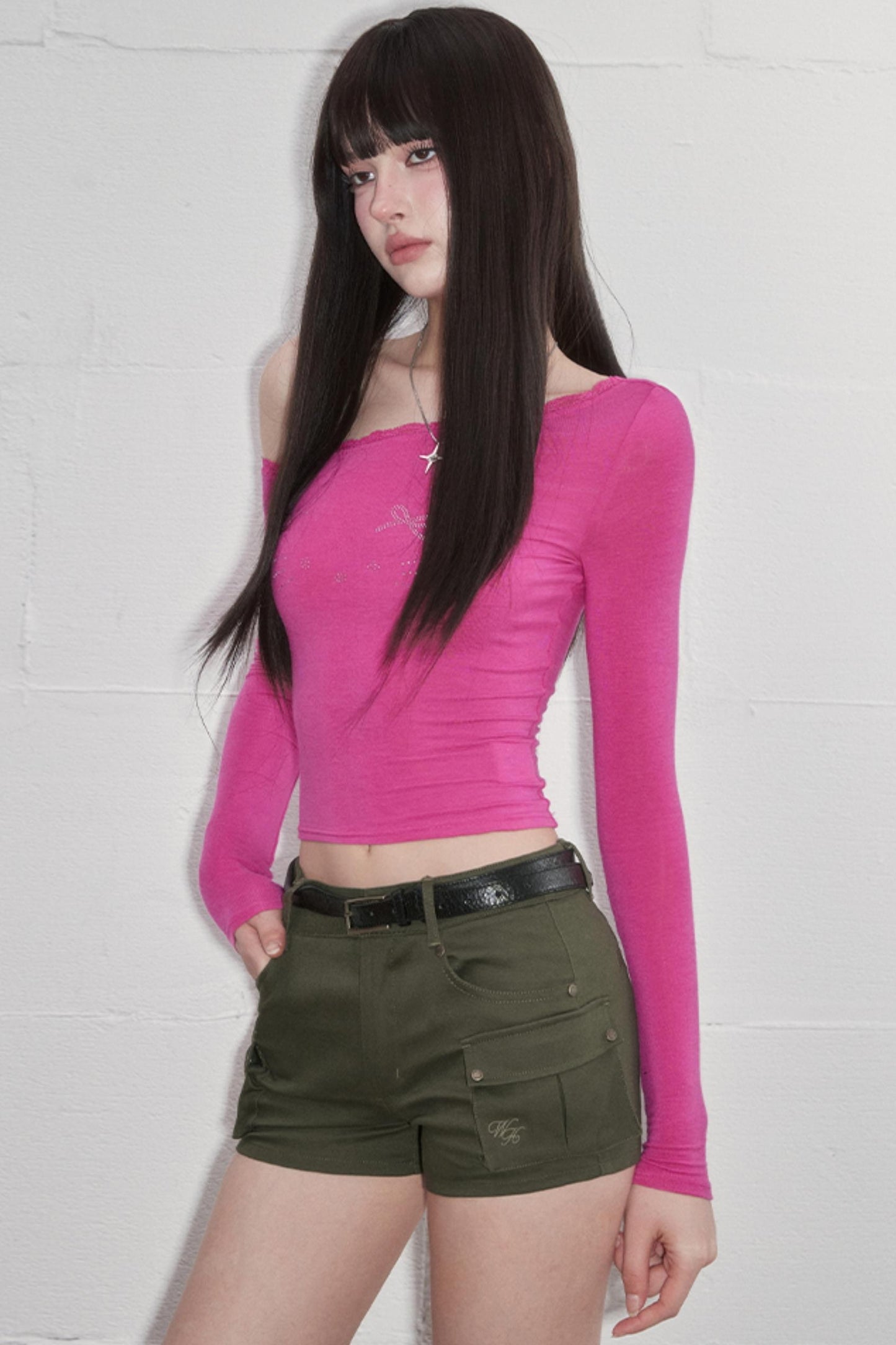 Sensual Lace-Trimmed Top