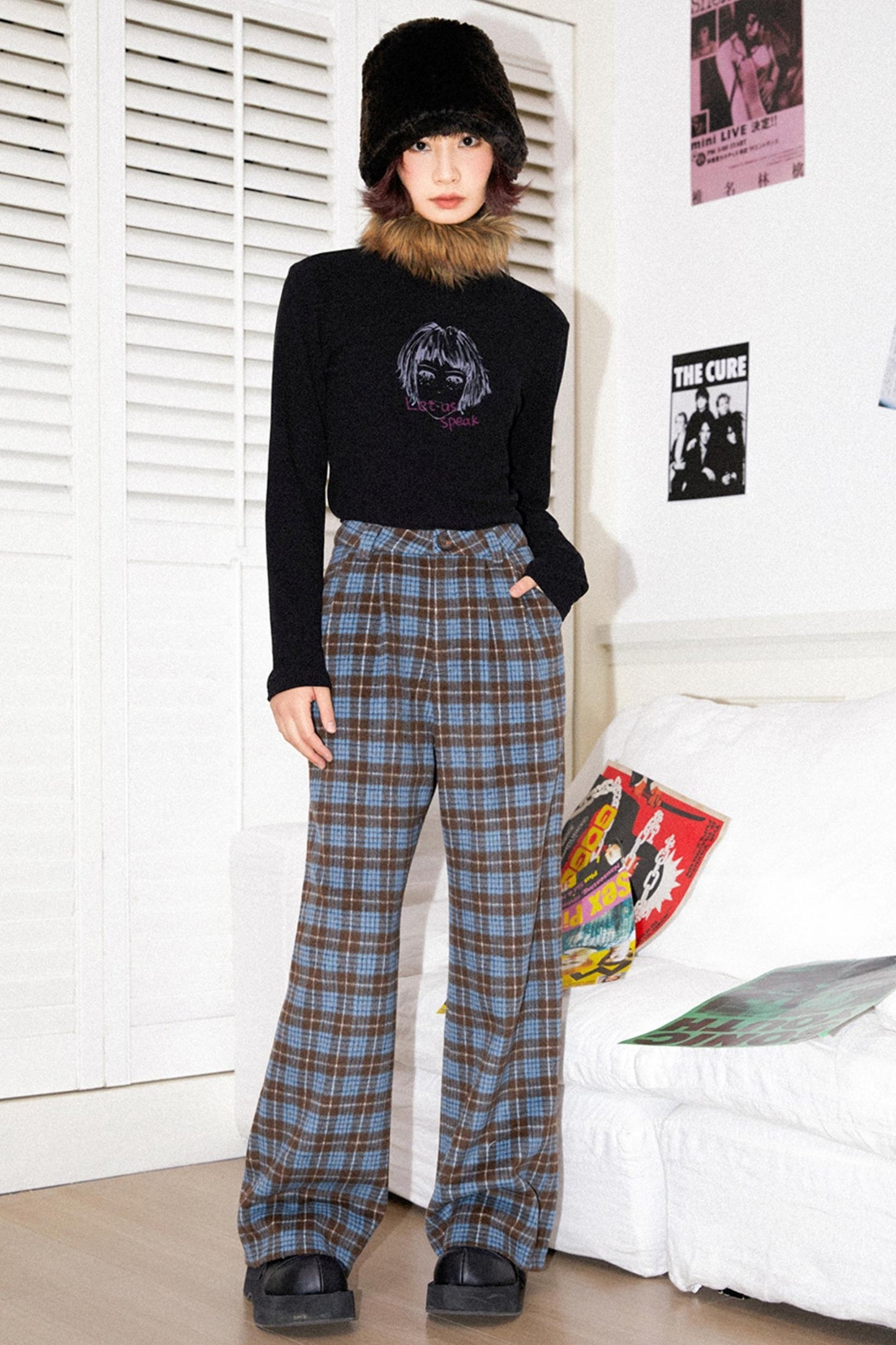 Sea Salt Caramel Plaid Pants