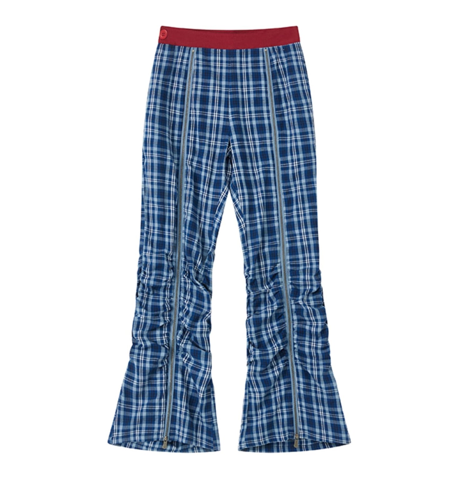 Freedom Plaid Flare Pants