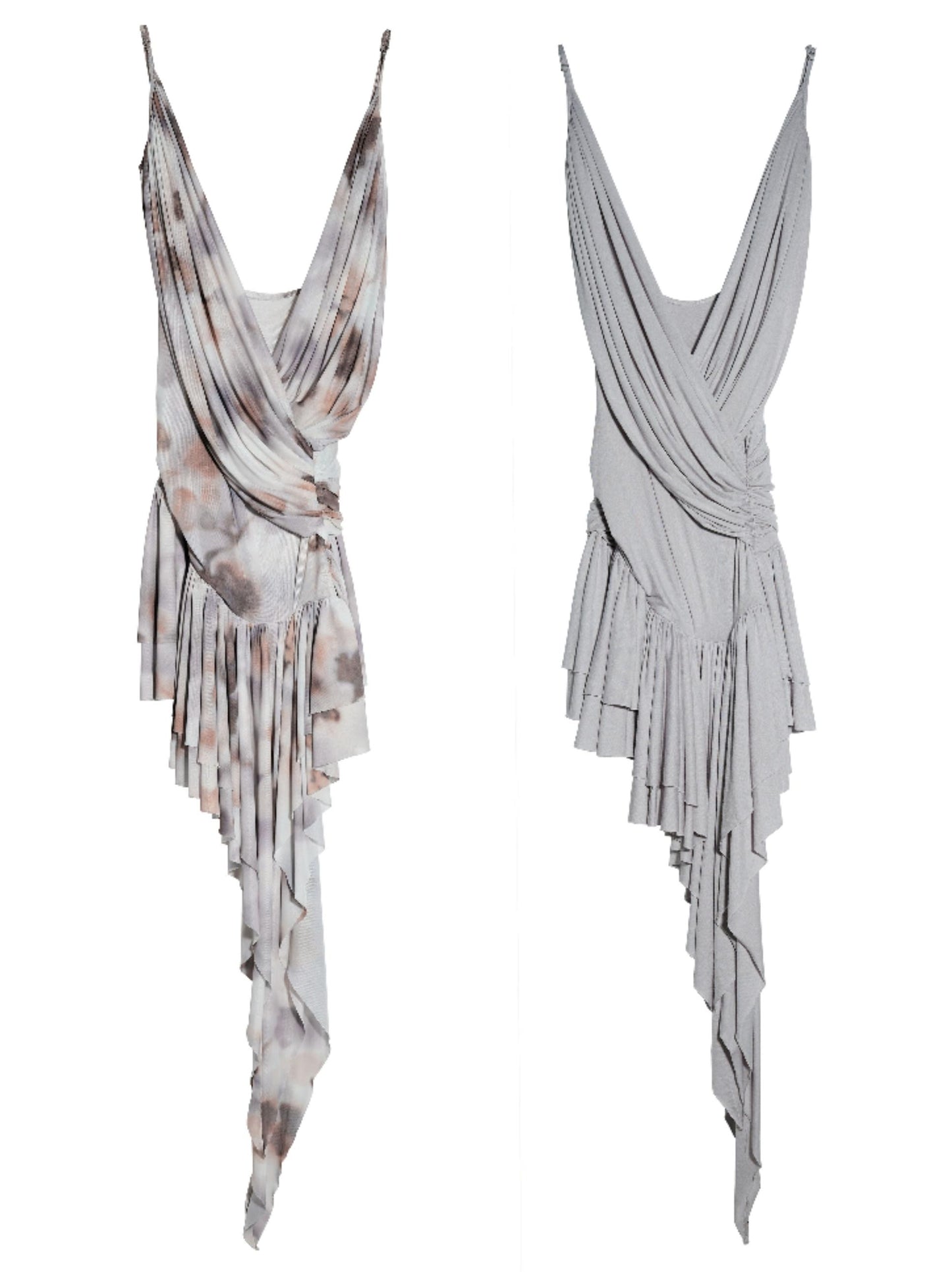 Elegant Peplum Halter Top