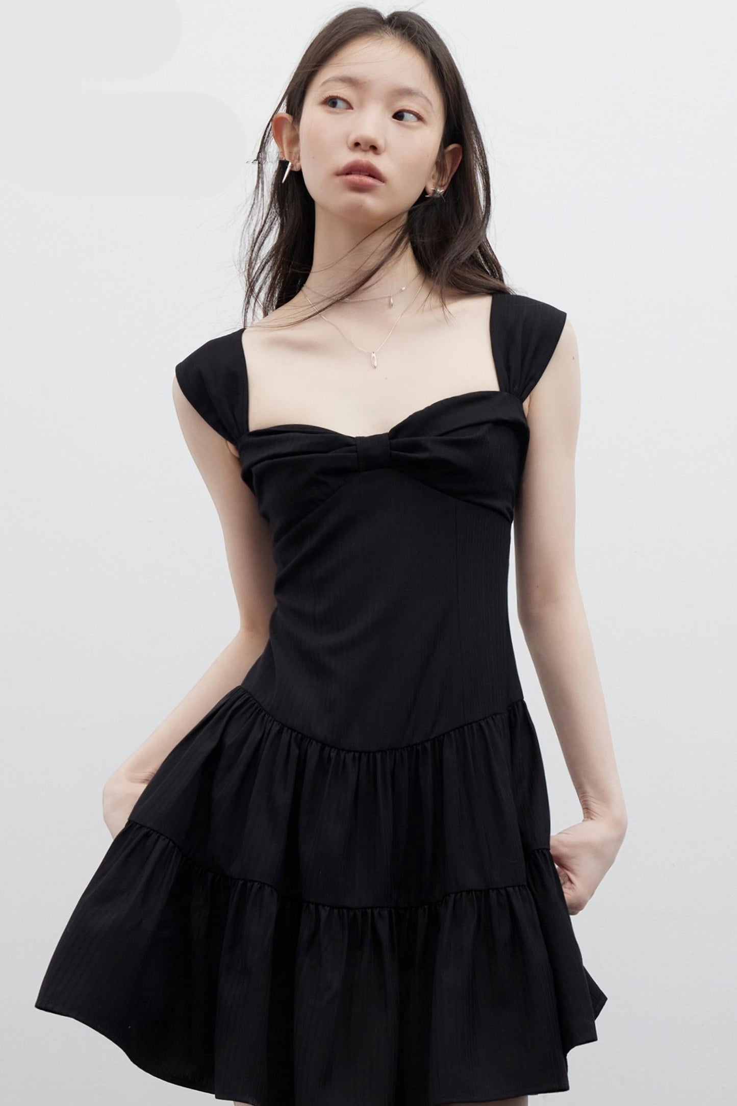 Retro Ballroom Bow Dress