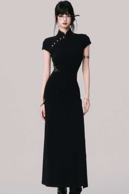 Retro Mermaid Lace Dress