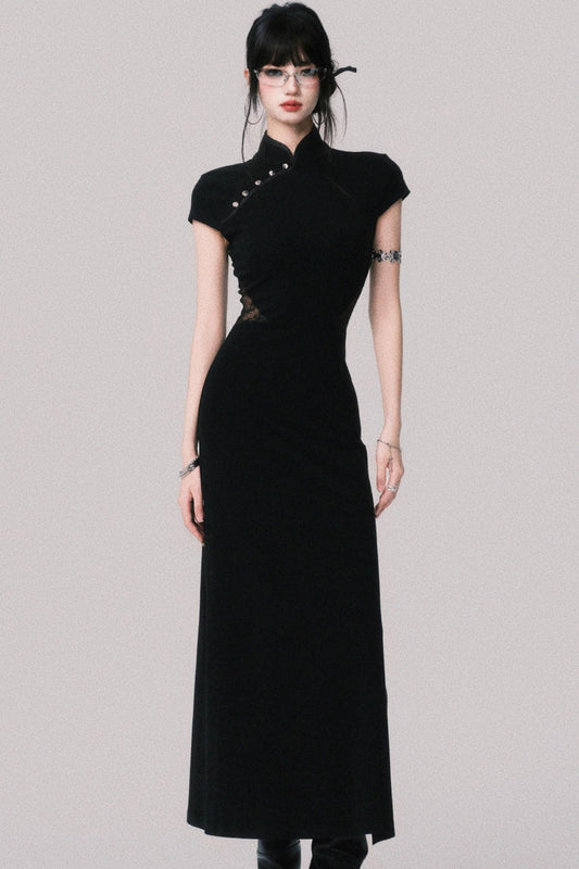 Retro Mermaid Lace Dress