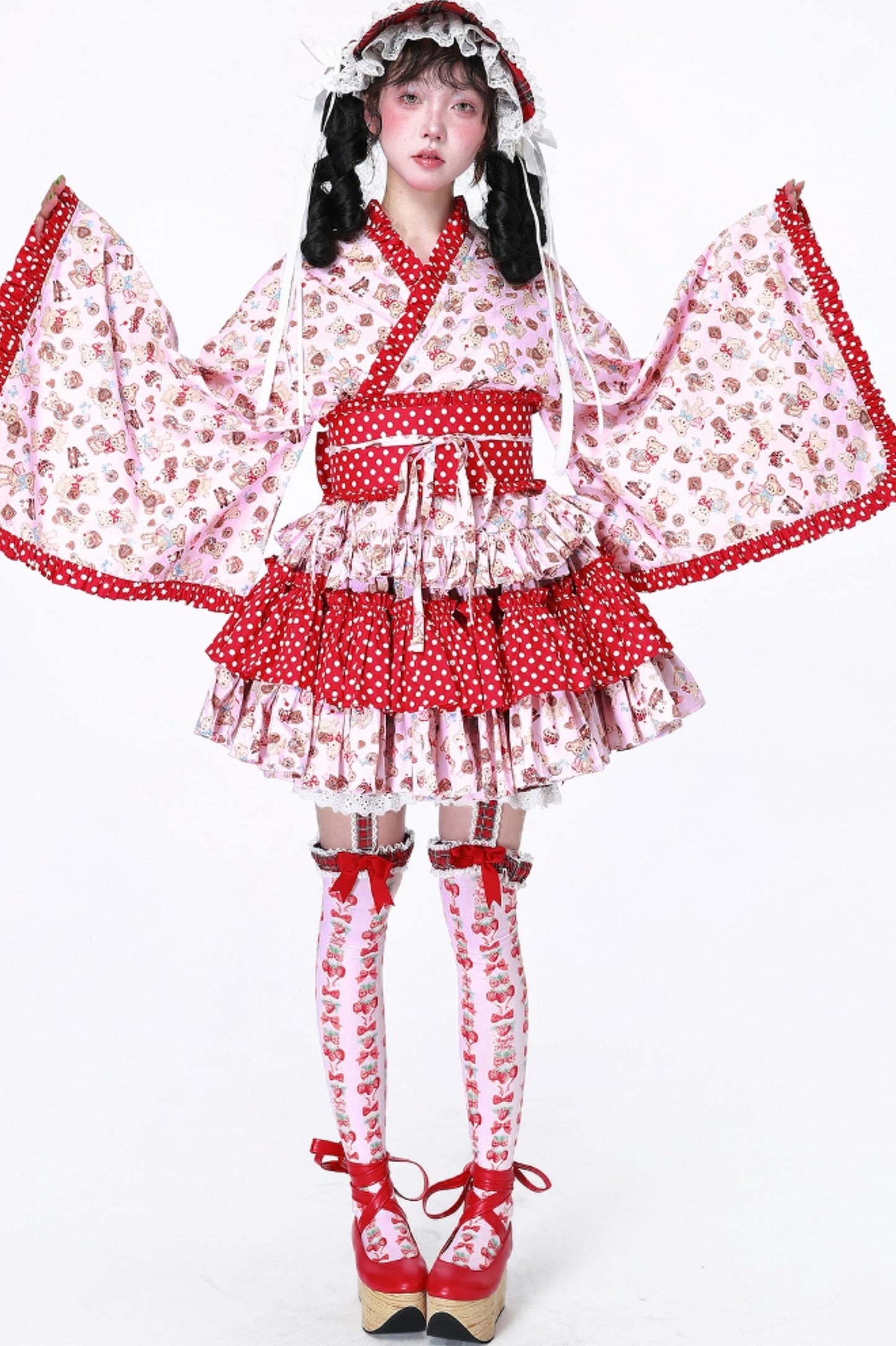 Retro Lolita Kimono Blouse