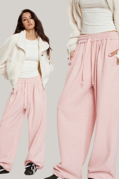 Soft Warm Loose-Fit Pants