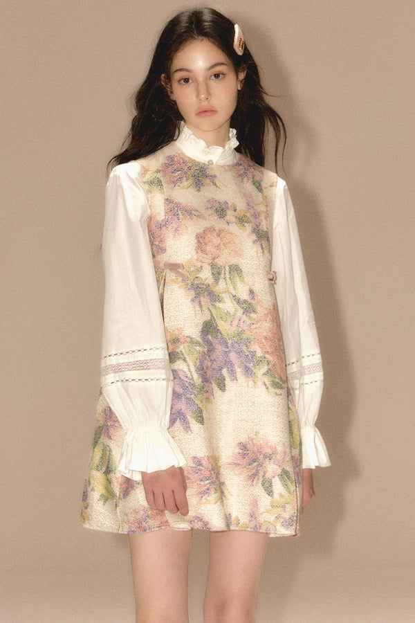 Digital Oil Print Dress