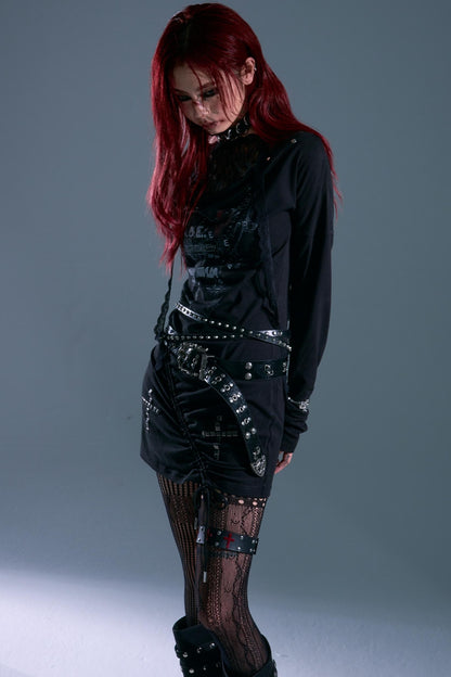 Punk Swing Lace Dress