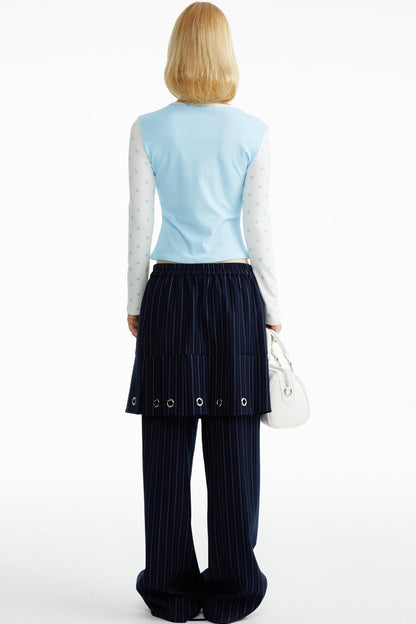 Cotton Little Girl Cartoon T-shirt