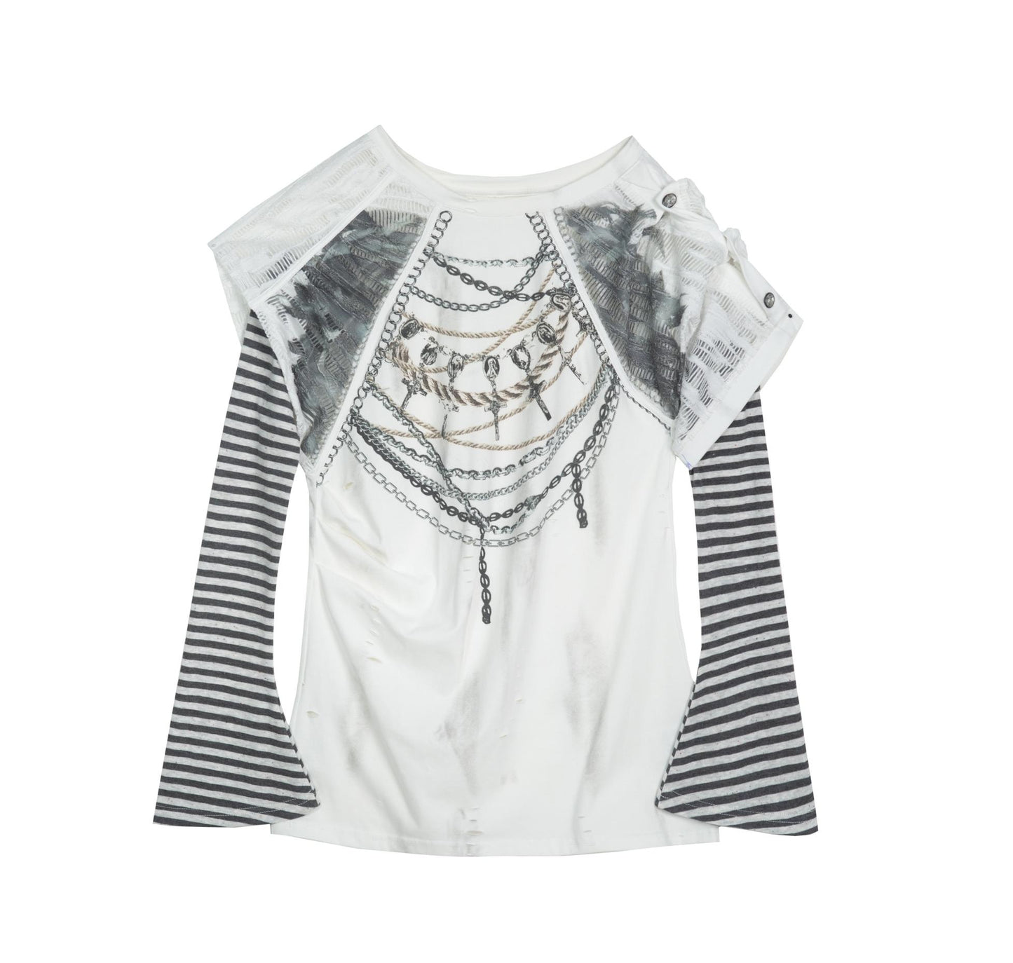 Chain Print Tee