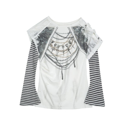 Chain Print Tee