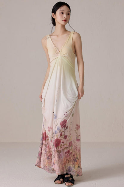 Moonlit Jacquard Dress