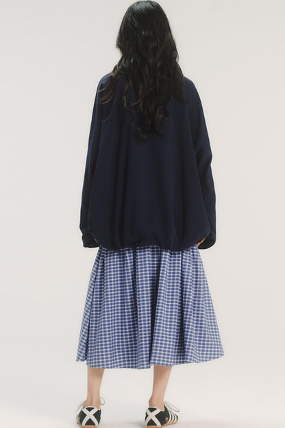 Patchwork Embroidery Sweatshirt