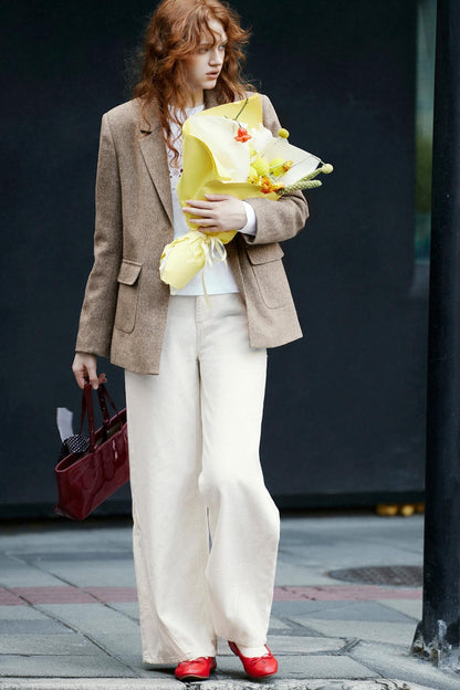 White Distressed Jeans