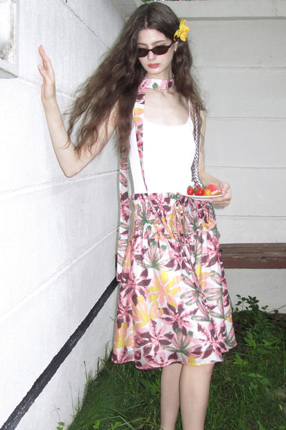 Vintage Garden Tencel Hemp Skirt