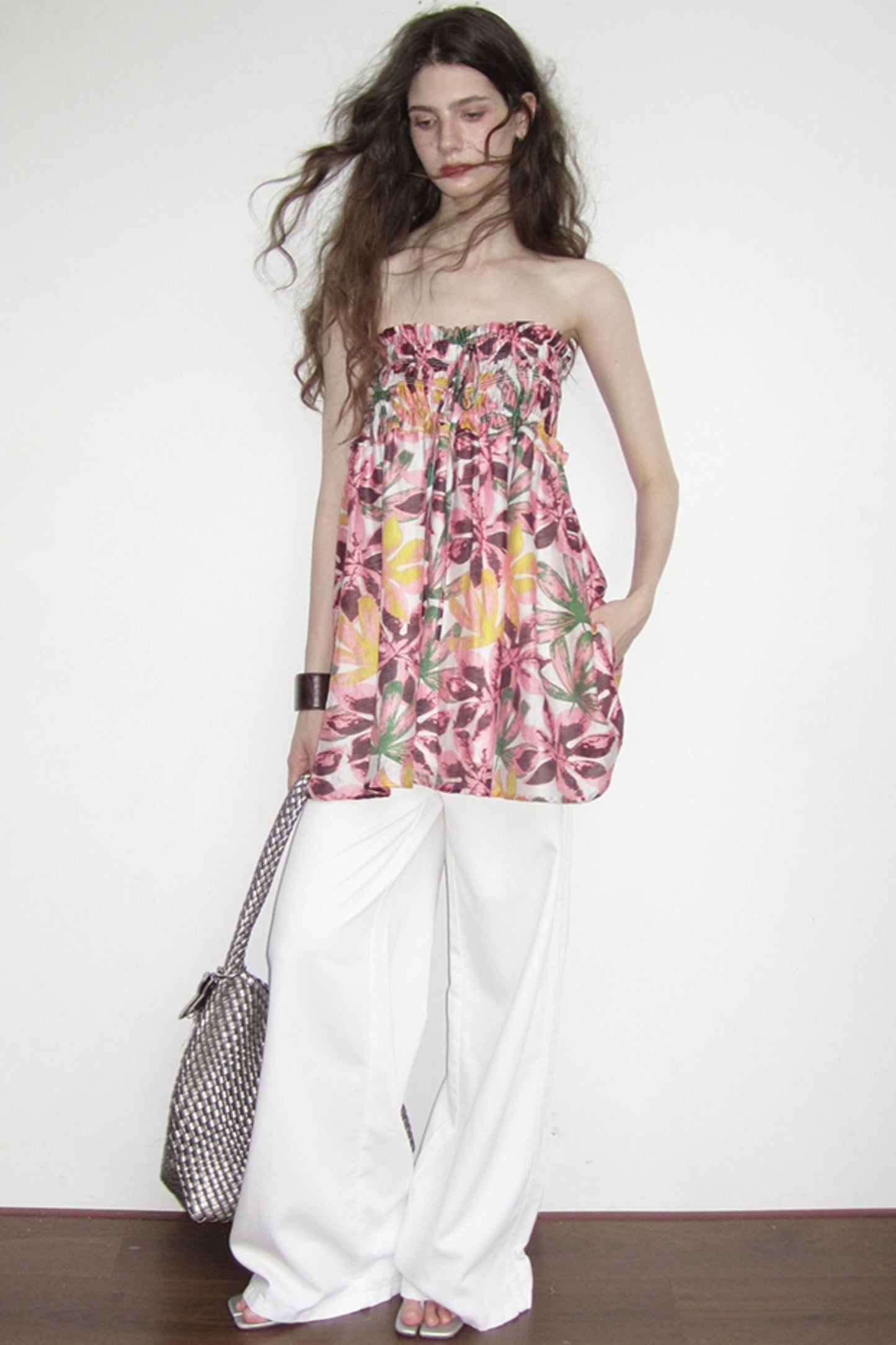 Vintage Garden Tencel Hemp Skirt