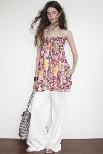 Vintage Garden Tencel Hemp Skirt