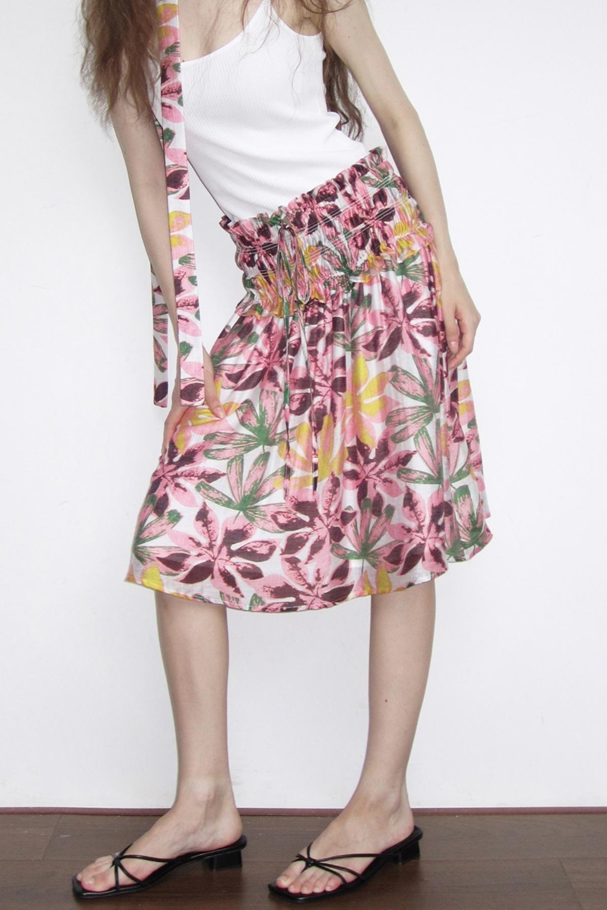 Vintage Garden Tencel Hemp Skirt