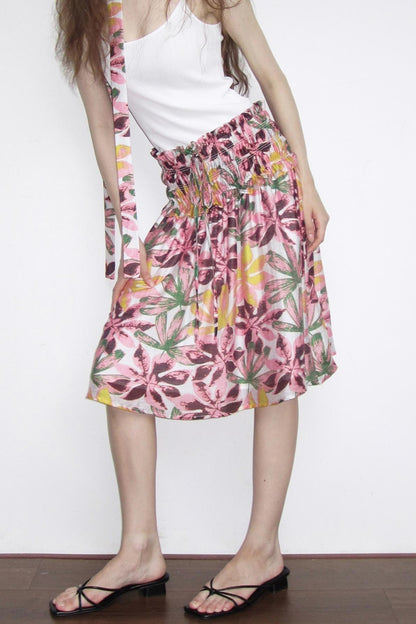 Vintage Garden Tencel Hemp Skirt