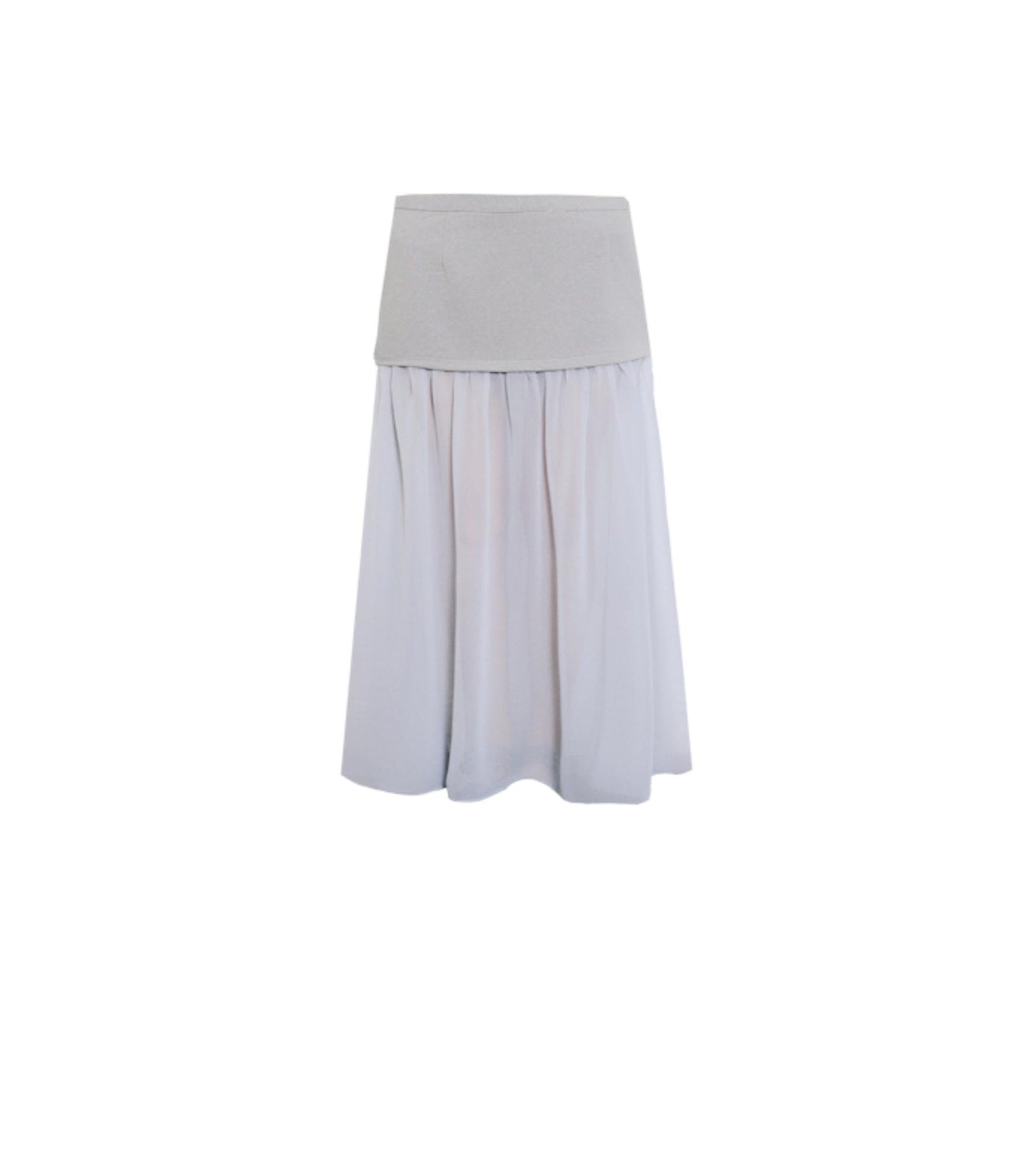 Fairy Stripe Knitted Top Skirt Set-Up