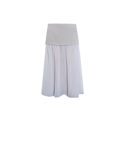 Fairy Stripe Knitted Top Skirt Set-Up