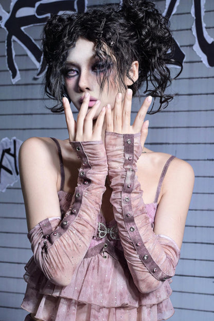 Subculture Pleated Long Sleeves