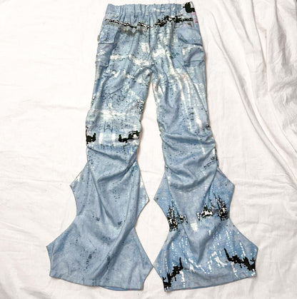 Original Graffiti Pleated Trousers