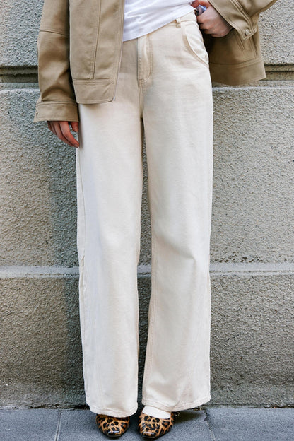 White Distressed Jeans