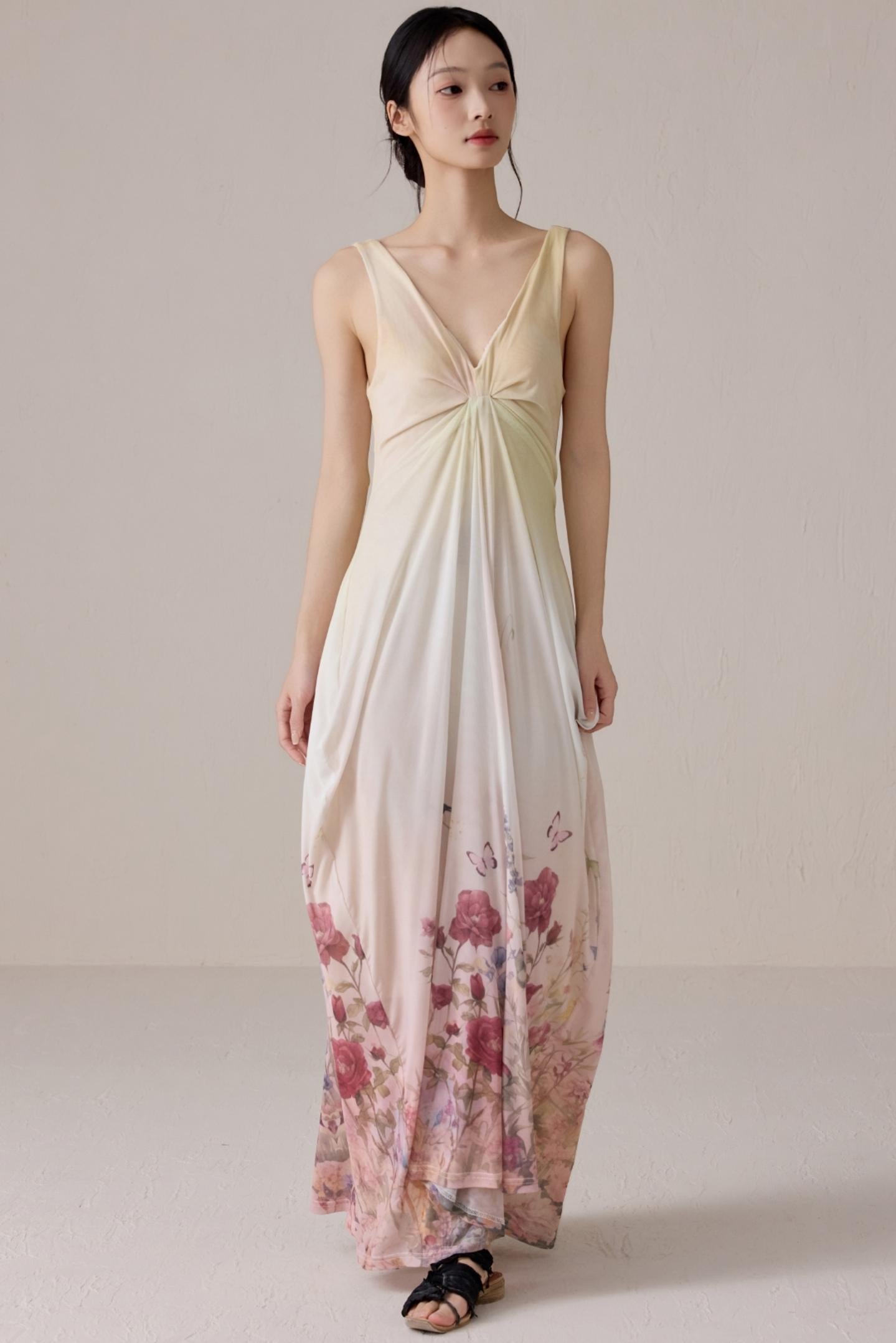 Moonlit Jacquard Dress