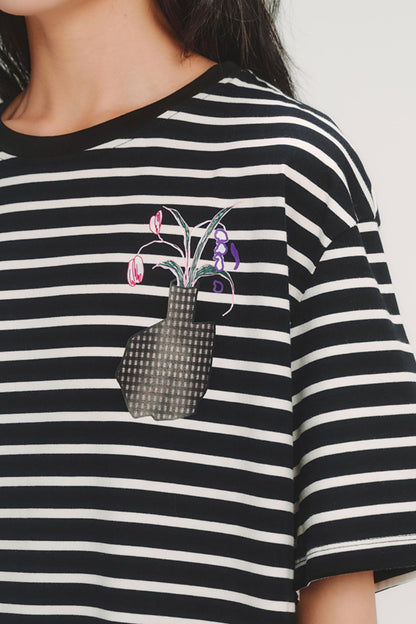 Modern Oversize Crew Neck Tee