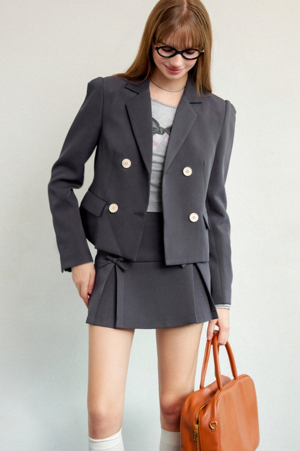Vintage Gray Blazer