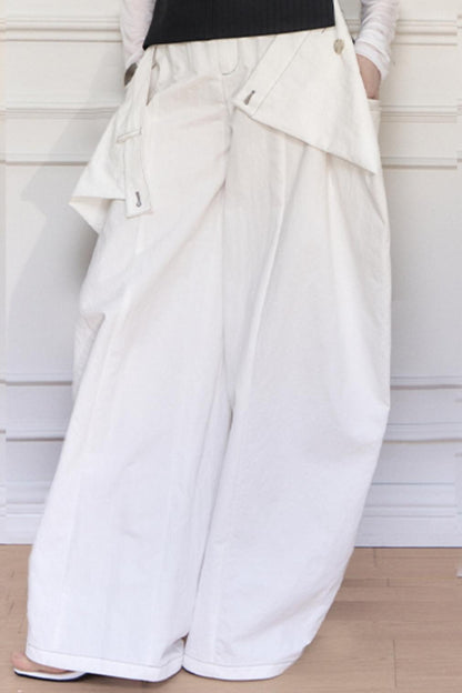 Yuan Sand Wide-Leg Pants