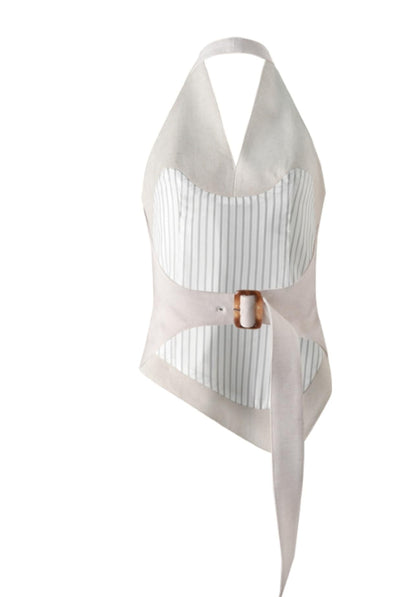 Apricot Scimitar Trouser Vest Set-Up