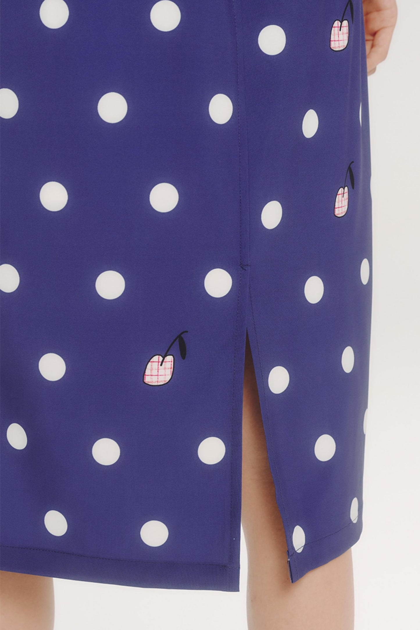 Cherry Polka Dot Skirt