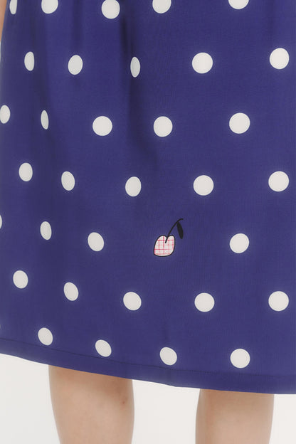 Cherry Polka Dot Skirt
